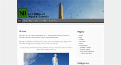 Desktop Screenshot of barrellalaw.com