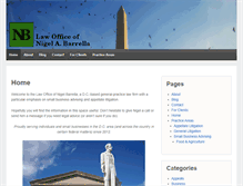 Tablet Screenshot of barrellalaw.com
